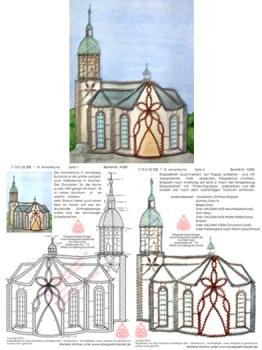 208 Klöppelbrief „St. Annenkirche“ Annaberg-Buchholz